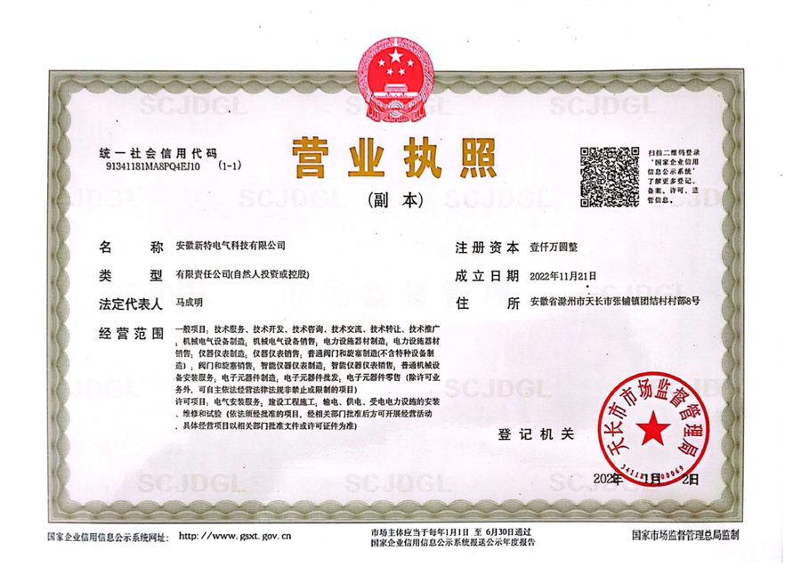 Business license