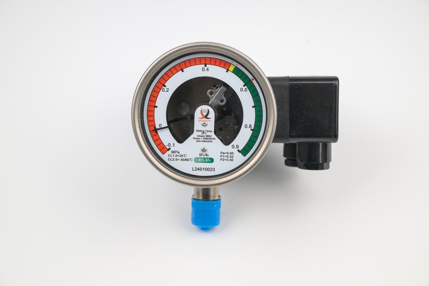 Pressure gauge line