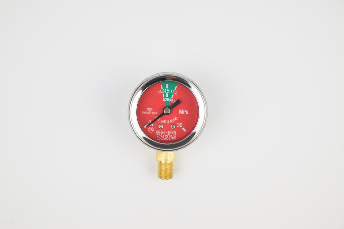 Fire pressure gauge