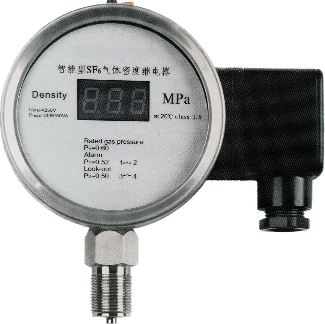 MJS100 digital remote density relay